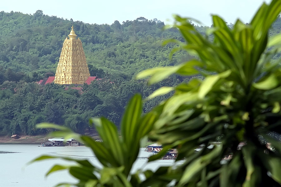 Mon temple in Sangkhlaburi
