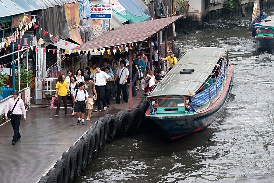 Bangkok river taxi