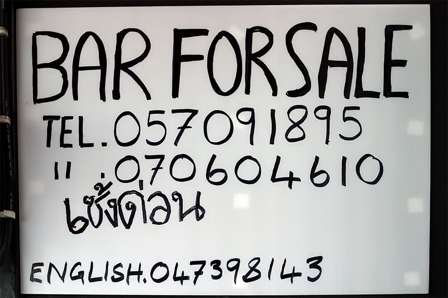 Bar for sale, Chiang Rai