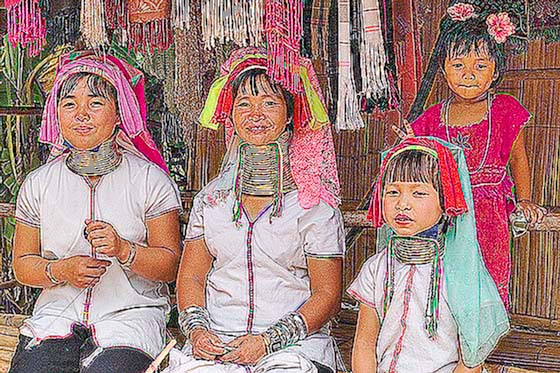 Hill tribe villagers, Chiang Rai