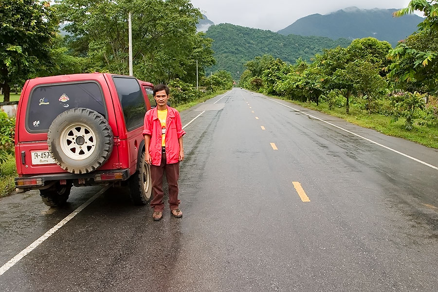Khun Prasit, my Karen guide, Chiang Rai