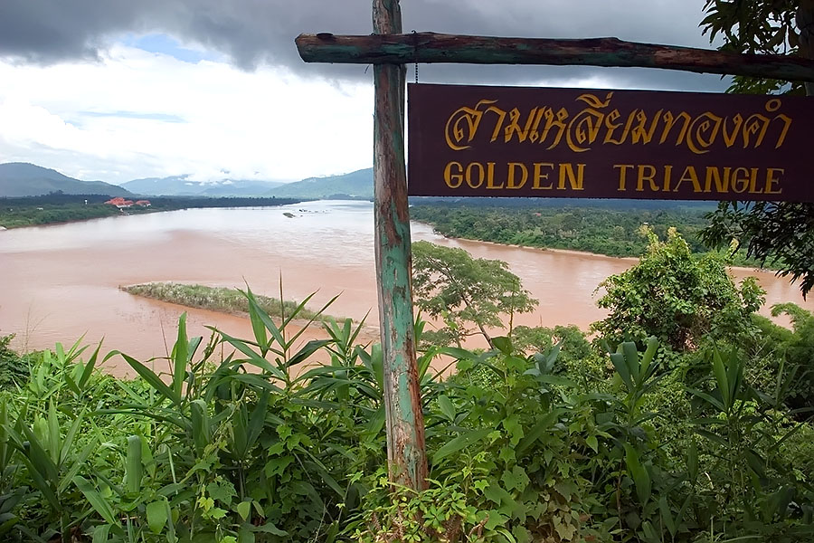 The famous Golden Triangle