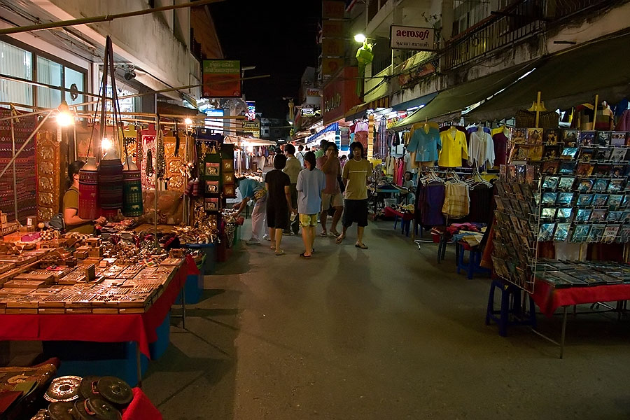 Night Bazaar, Chiang Rai