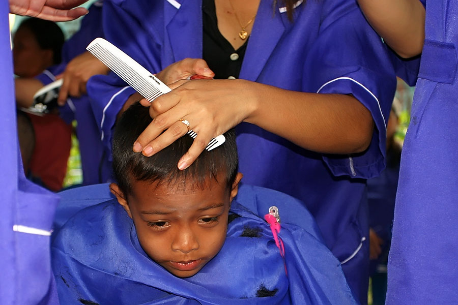Free Haircuts On Childrens' Day