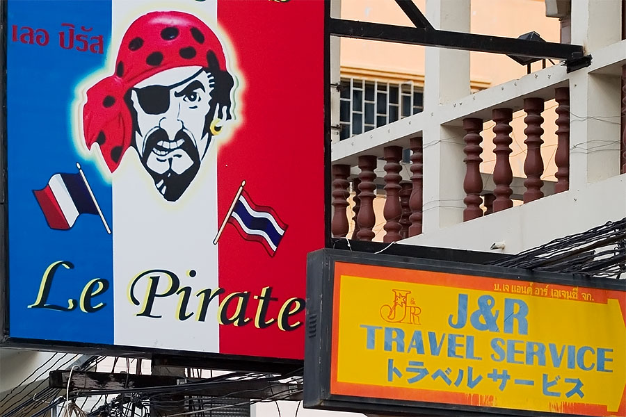 Very appropriate for the farang types attracted to Patong