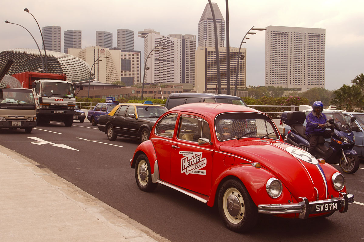 Herbie fully loaded in Singapore