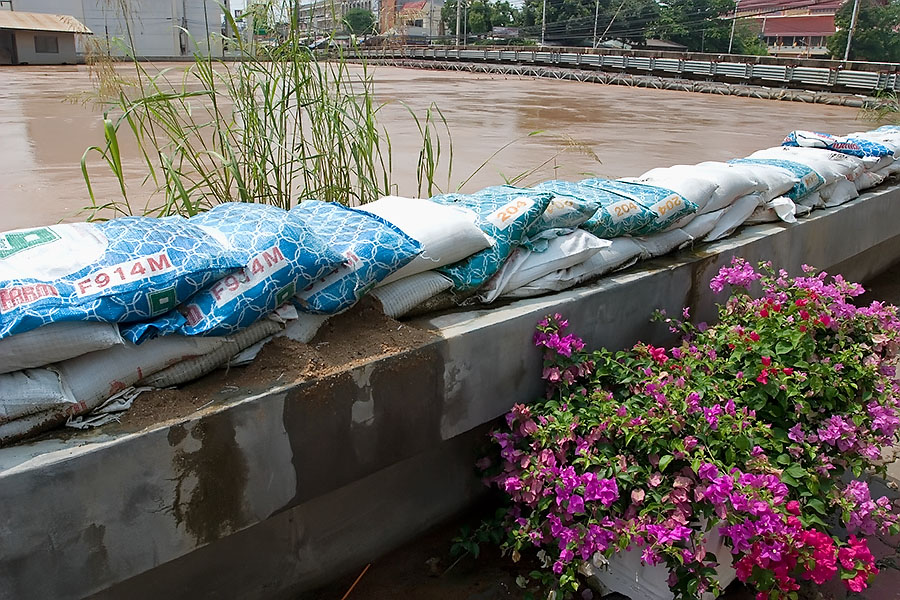 Flood defences, Sukhothai