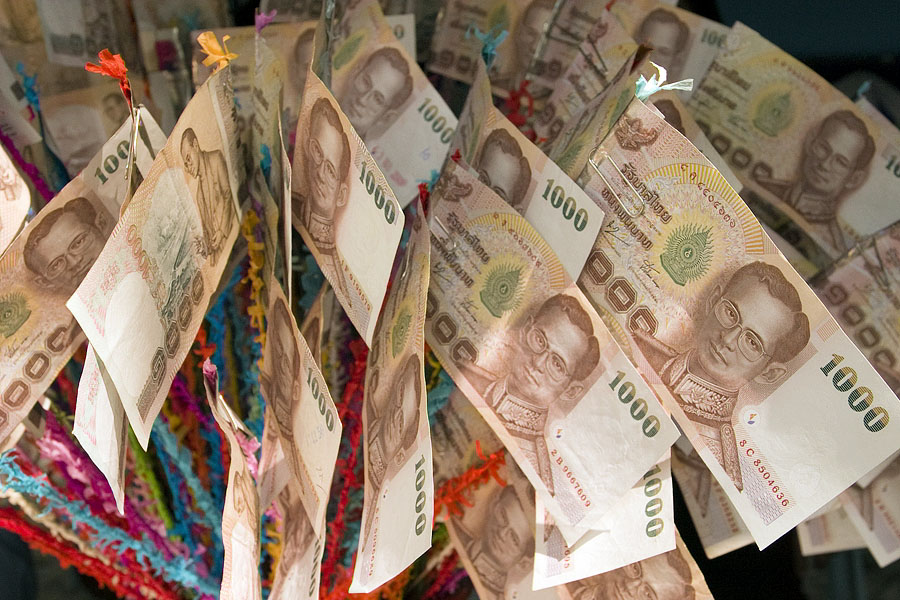 Thai bank notes