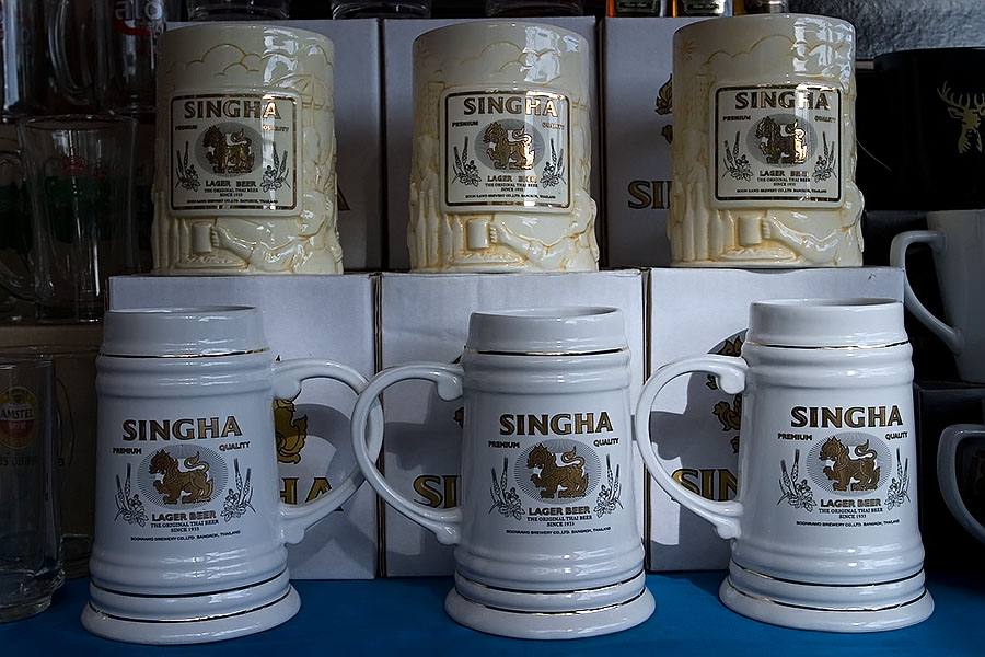 Probably the best known lager in Thailand