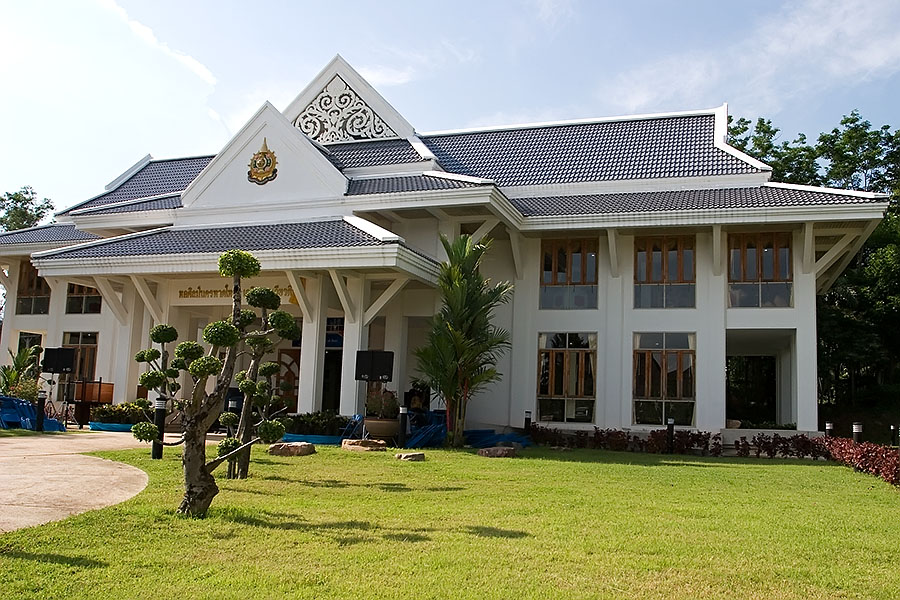 Saalaa building in the municipal park
