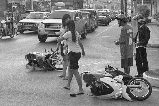 A common sight in Thailand