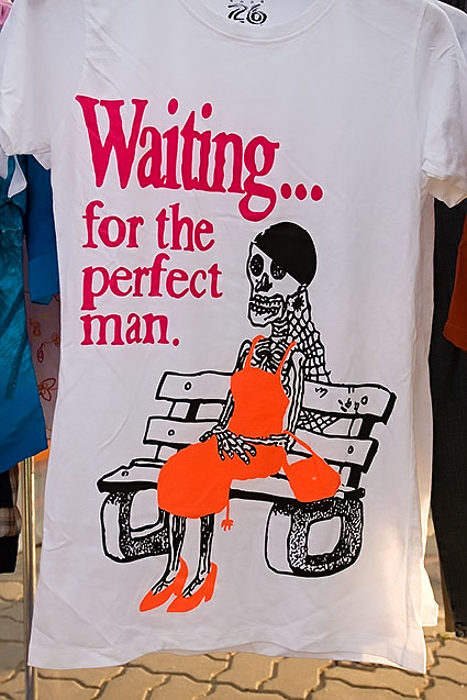 Waiting for the perfect man
