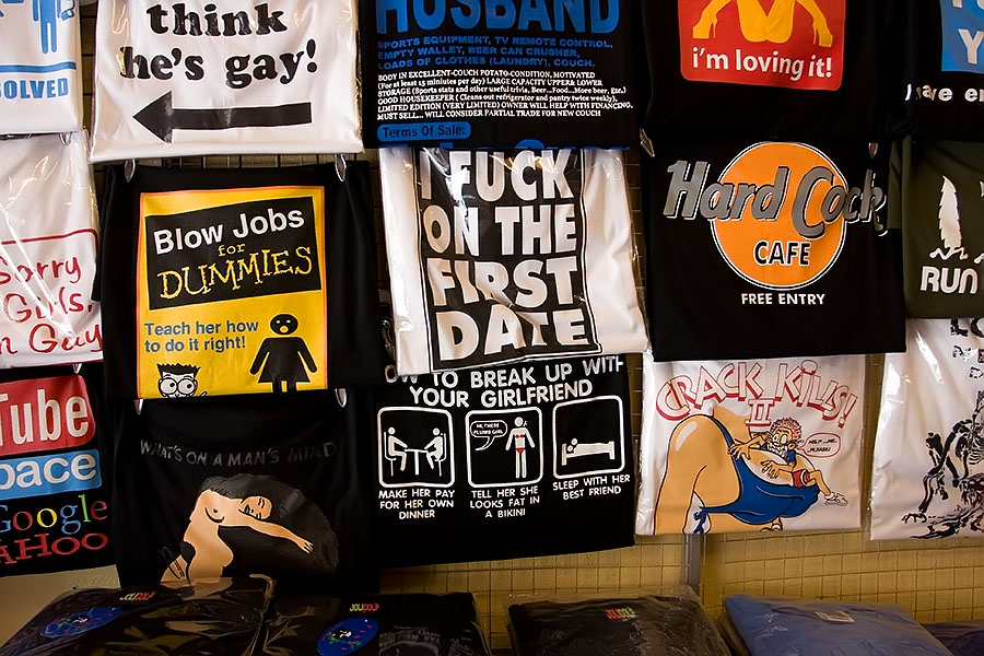 Tacky T-shirts, Chiang Mai