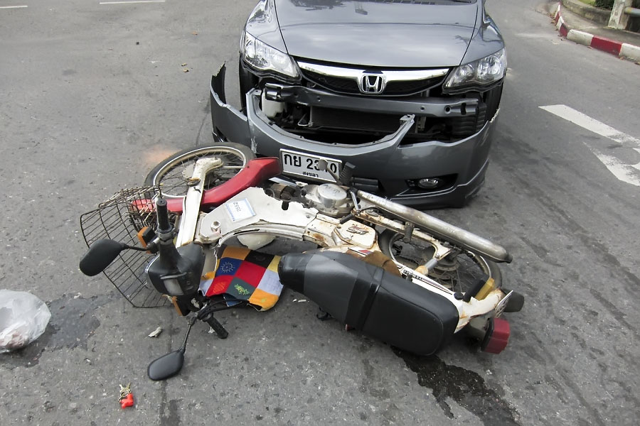A frequent daily event in Thailand