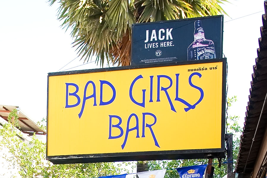 Have some fun with the bad girls but don't enter into relationships with them