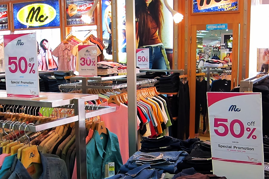 Everything is always on sale in Hat Yai 365 days a year