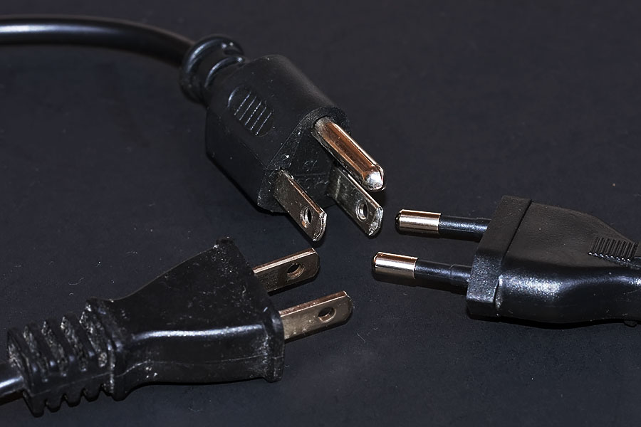 Power plugs in Thailand