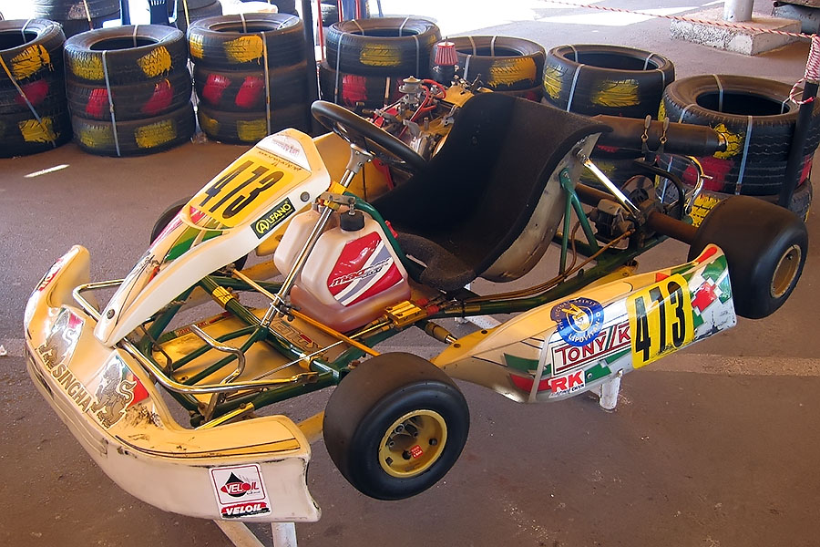 Go-karting at Songkhla Aquarium