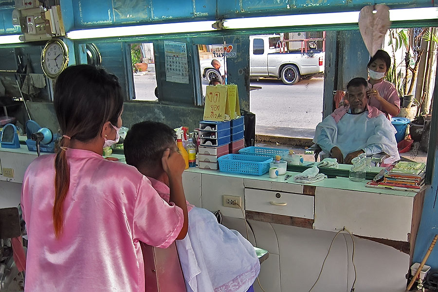 Thai barber shop