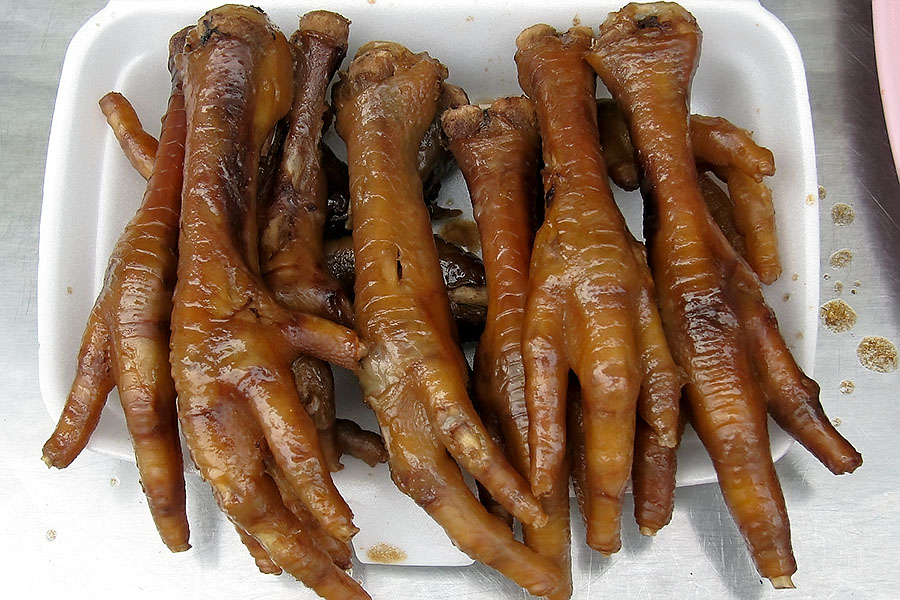 Fried chicken feet, Hat Yai
