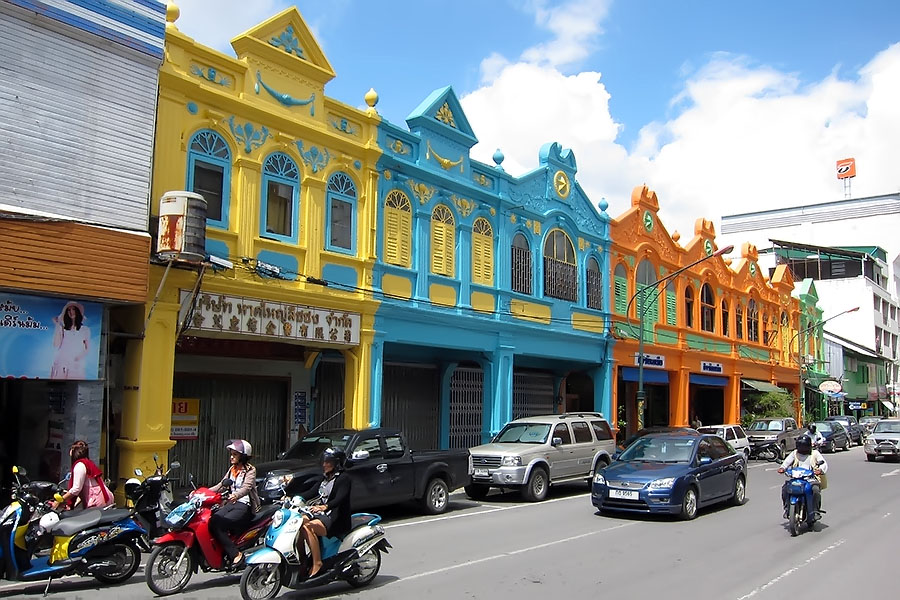 The last remaining Chinese shophouses in Hat Yai