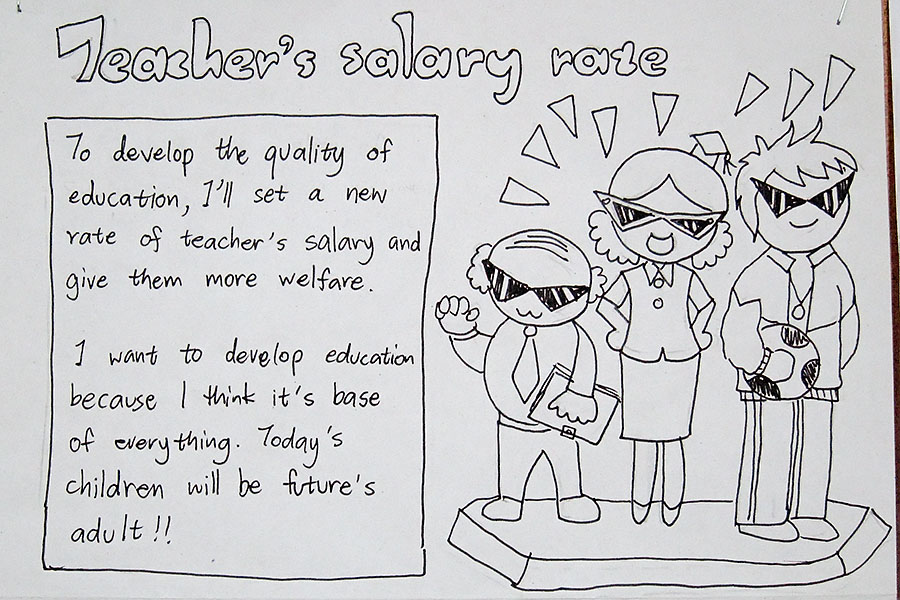 How young Thais value education