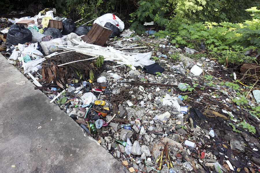 More rubbish