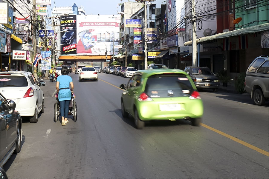 Wheelchair access in Thailand
