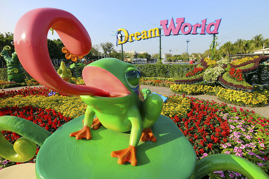 Dream World Lizard, Bangkok, Thailand