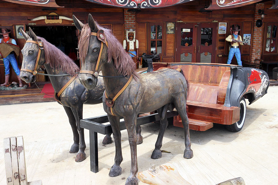 Cowboy Town, Asian Cultural Village, Dannok