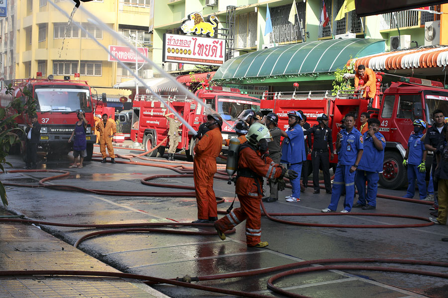 Fire at Cathay Guest House, Hat Yai, Thailand