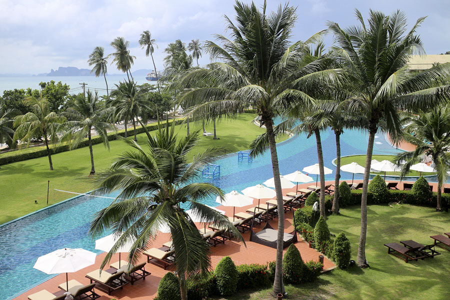 View from bedroom, Sofitel Krabi Phokeethra Golf and Spa Resort
