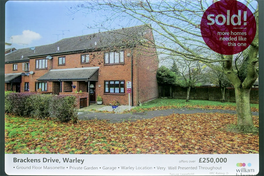 Half a house for sale in my home town