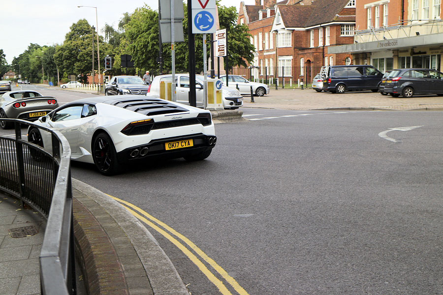 My home town was full of very expensive cars