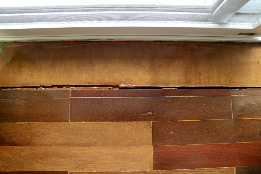 Parquet flooring problems