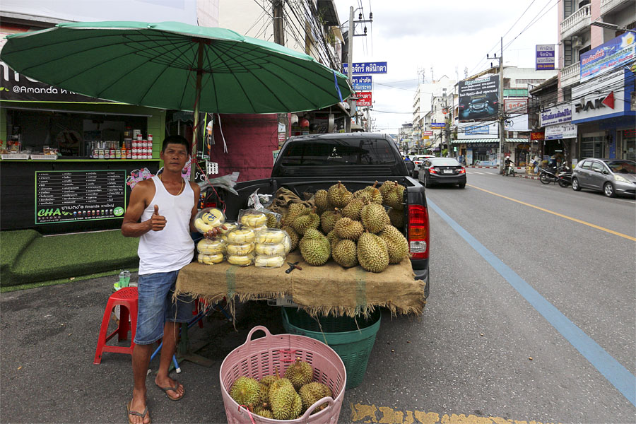 Fresh durian for sale