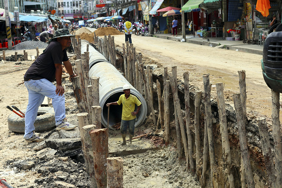 Improving the downtown flood defences