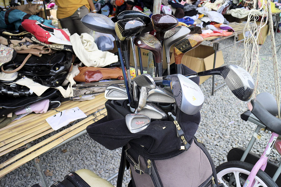Golf clubs, Yun Yong market, Hat Yai