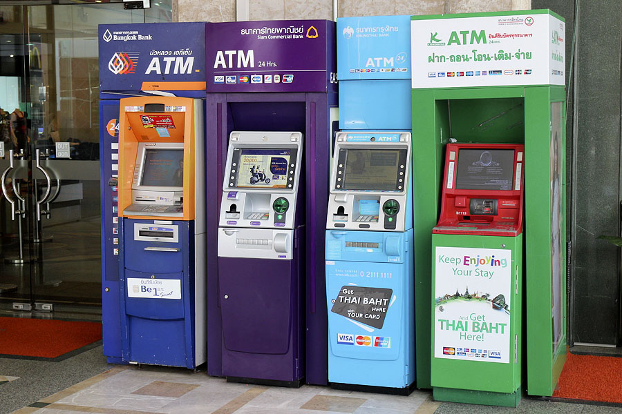 ATMs in Thailand