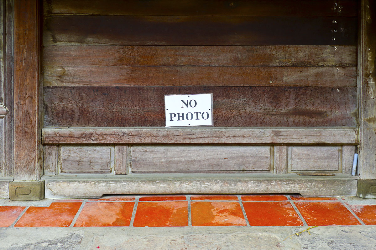 Well, I didn't want to take one anyway