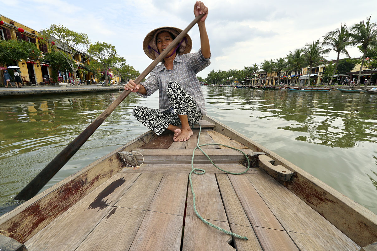 River boat trip, Hoi An, Vietnam