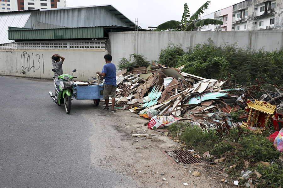 Illegal fly-tipper