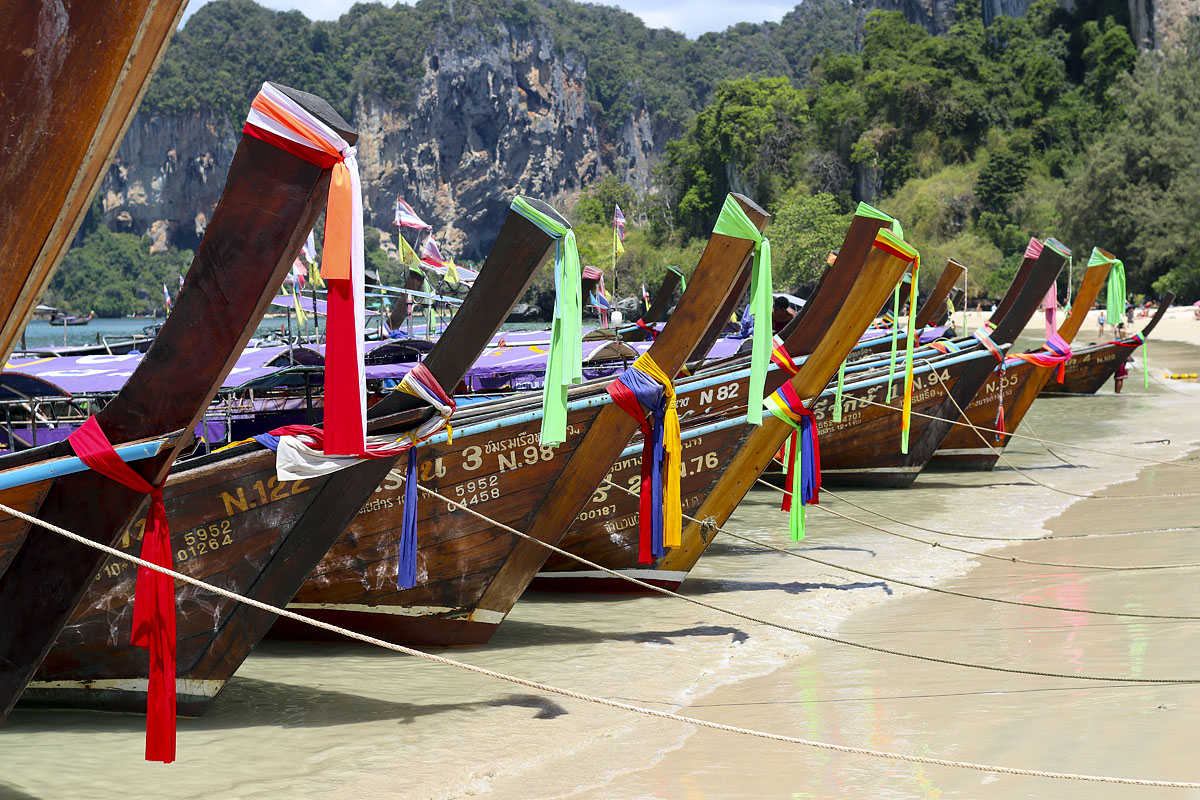 Railay Beach, Krabi in 2018