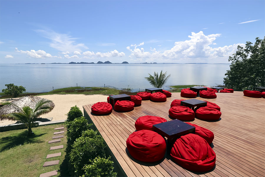 View of Songkhla Lake from the Cape, Khao Chaison, Phattalung