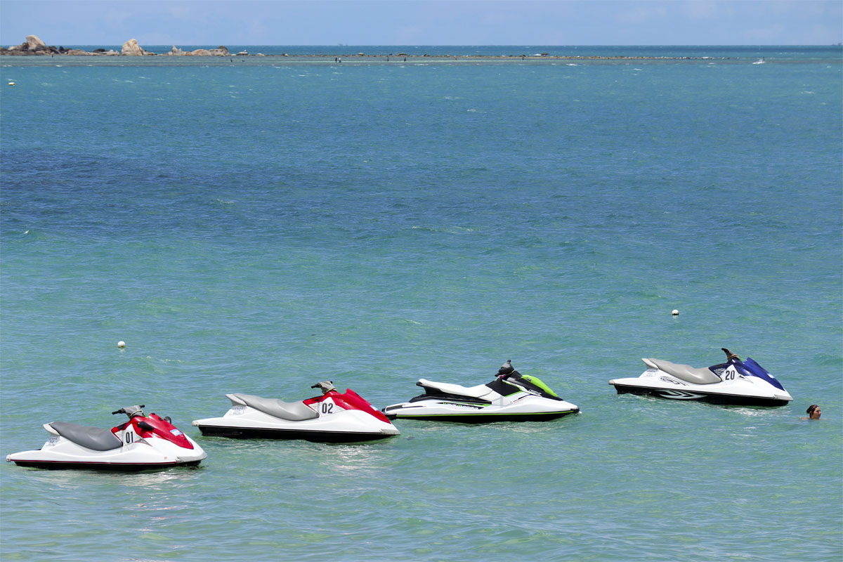 Jet skis for rent in Samui