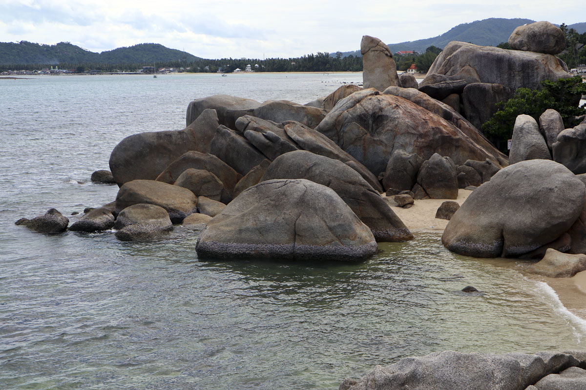 Grandfather and grandmother rocks, Koh Samui