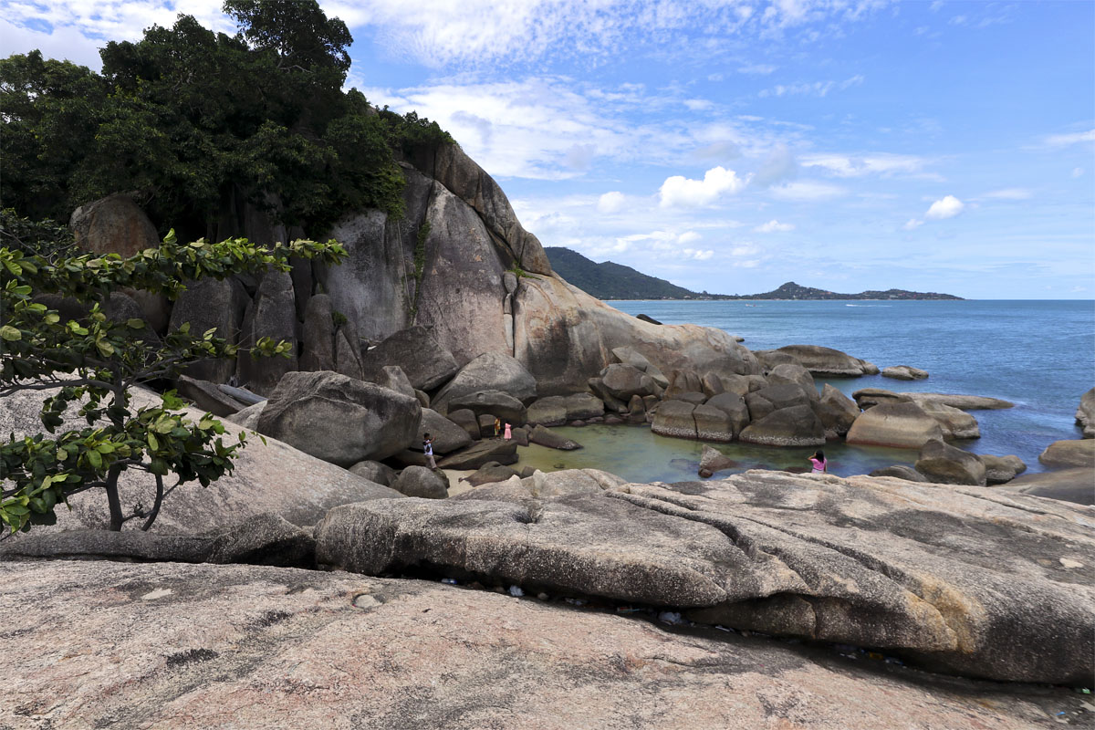 Grandfather and grandmother rocks, Koh Samui
