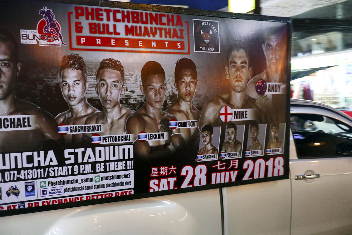 Thai boxing - another big tourist cliche