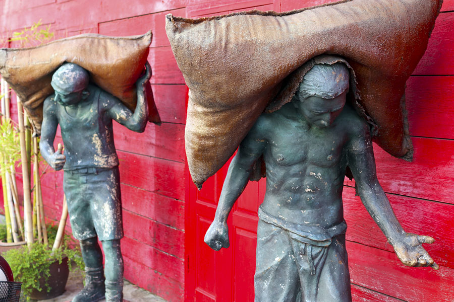 The Red Rice Mill in Songkhla Old Town