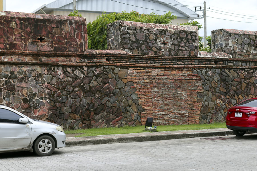Part of the old Songkhla city wall